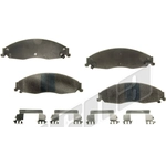 Order Front Disc Pads by AGNA BRAKES - PXD921 For Your Vehicle