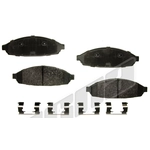 Order Front Disc Pads by AGNA BRAKES - PXD931 For Your Vehicle