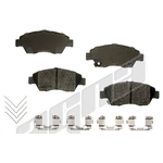 Order Front Disc Pads by AGNA BRAKES - PXD948 For Your Vehicle