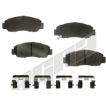 Order Front Disc Pads by AGNA BRAKES - PXD959 For Your Vehicle