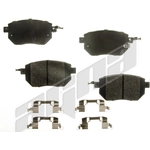 Order Front Disc Pads by AGNA BRAKES - PXD969 For Your Vehicle