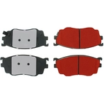 Order Front Disc Pads by CENTRIC PARTS - 500.07550 For Your Vehicle