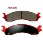 Order Front Disc Pads by EUROROTOR - XD655H For Your Vehicle