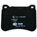 Order Front Disc Pads by HELLA PAGID - 355006541 For Your Vehicle
