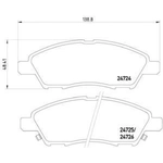 Order Front Disc Pads by HELLA PAGID - 355014071 For Your Vehicle