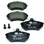 Order Front Disc Pads by HELLA PAGID - 355017901 For Your Vehicle