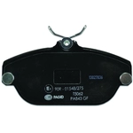 Order Front Disc Pads by HELLA PAGID - 355018001 For Your Vehicle