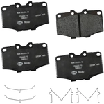 Order HELLA PAGID - 355033581 - Disc Brake Pad Set For Your Vehicle