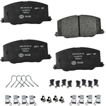 Order HELLA PAGID - 355033681 - Disc Brake Pad Set For Your Vehicle