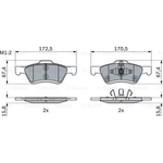 Order HELLA PAGID - 355034831 - Disc brake set For Your Vehicle