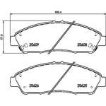 Order HELLA PAGID - 355036141 - Disc Brake Pad Set For Your Vehicle