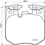 Order HELLA PAGID - 355039461 - Disc Brake Pad Set For Your Vehicle