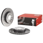 Order Front Drilled Rotor by BREMBO - 09.9167.1X For Your Vehicle