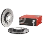 Order Front Drilled Rotor by BREMBO - 09.9468.1X For Your Vehicle