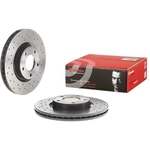 Order Front Drilled Rotor by BREMBO - 09.9468.2X For Your Vehicle
