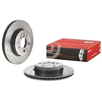 Order Front Drilled Rotor by BREMBO - 09.9581.1X For Your Vehicle