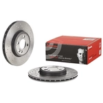 Order Front Drilled Rotor by BREMBO - 09.A047.3X For Your Vehicle