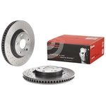 Order Front Drilled Rotor by BREMBO - 09.A417.1X For Your Vehicle