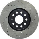Order Front Drilled Rotor by CENTRIC PARTS - 128.33098L For Your Vehicle