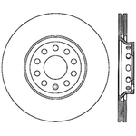 Front Drilled Rotor by CENTRIC PARTS - 128.33107CL