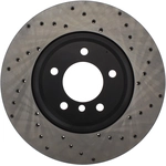 Order Front Drilled Rotor by CENTRIC PARTS - 128.34093L For Your Vehicle