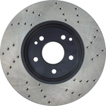 Order Front Drilled Rotor by CENTRIC PARTS - 128.35058R For Your Vehicle