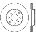 Order Front Drilled Rotor by CENTRIC PARTS - 128.40023L For Your Vehicle