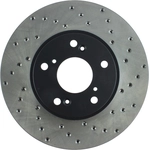 Order Front Drilled Rotor by CENTRIC PARTS - 128.40036L For Your Vehicle