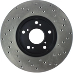 Order Front Drilled Rotor by CENTRIC PARTS - 128.40036R For Your Vehicle