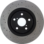 Order Front Drilled Rotor by CENTRIC PARTS - 128.44137R For Your Vehicle