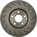 Order Front Drilled Rotor by CENTRIC PARTS - 228.35109 For Your Vehicle