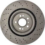 Order Front Drilled Rotor by CENTRIC PARTS - 228.35126 For Your Vehicle