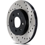 Order Front Drilled Rotor by STOPTECH - 128.33124L For Your Vehicle