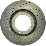 Order Front Drilled Rotor by STOPTECH - 128.37018L For Your Vehicle