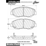 Order Front High Performance Pads by STOPTECH - 309.09140 For Your Vehicle