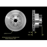 Order BENDIX GLOBAL - PRT5480 - Disc Brake Rotor For Your Vehicle