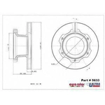 Order Front Hub And Rotor Assembly by EUROROTOR - 5633 For Your Vehicle