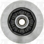 Order Front Hub And Rotor Assembly by TOP QUALITY - 8-56263 For Your Vehicle