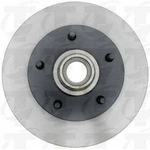 Order Front Hub And Rotor Assembly by TOP QUALITY - 8-66445 For Your Vehicle