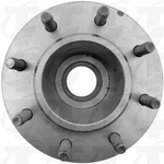 Order Front Hub And Rotor Assembly by TOP QUALITY - 8-66768 For Your Vehicle