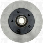 Order Front Hub And Rotor Assembly by TOP QUALITY - 8-66821 For Your Vehicle