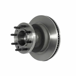 Order Front Hub And Rotor Assembly by TOP QUALITY - 8-680626 For Your Vehicle