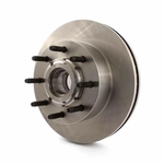 Order Front Hub And Rotor Assembly by TOP QUALITY - 8-680640 For Your Vehicle
