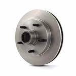 Order Front Hub And Rotor Assembly by TOP QUALITY - 8-76446 For Your Vehicle
