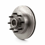 Order Front Hub And Rotor Assembly by TOP QUALITY - 8-76808 For Your Vehicle