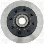 Order Front Hub And Rotor Assembly by TOP QUALITY - 8-76808 For Your Vehicle