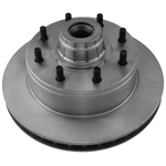 Order UQUALITY - 2005330 - Disque de frein � disque avant and Hub Assembly For Your Vehicle