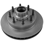 Order UQUALITY - 2005374 - Disque de frein à disque avant and Hub Assembly For Your Vehicle