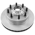 Order UQUALITY - 2005535 - Front Disc Brake Rotor and Hub Assembly For Your Vehicle