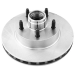 Order UQUALITY - 2054018 - Front Disc Brake Rotor and Hub Assembly For Your Vehicle